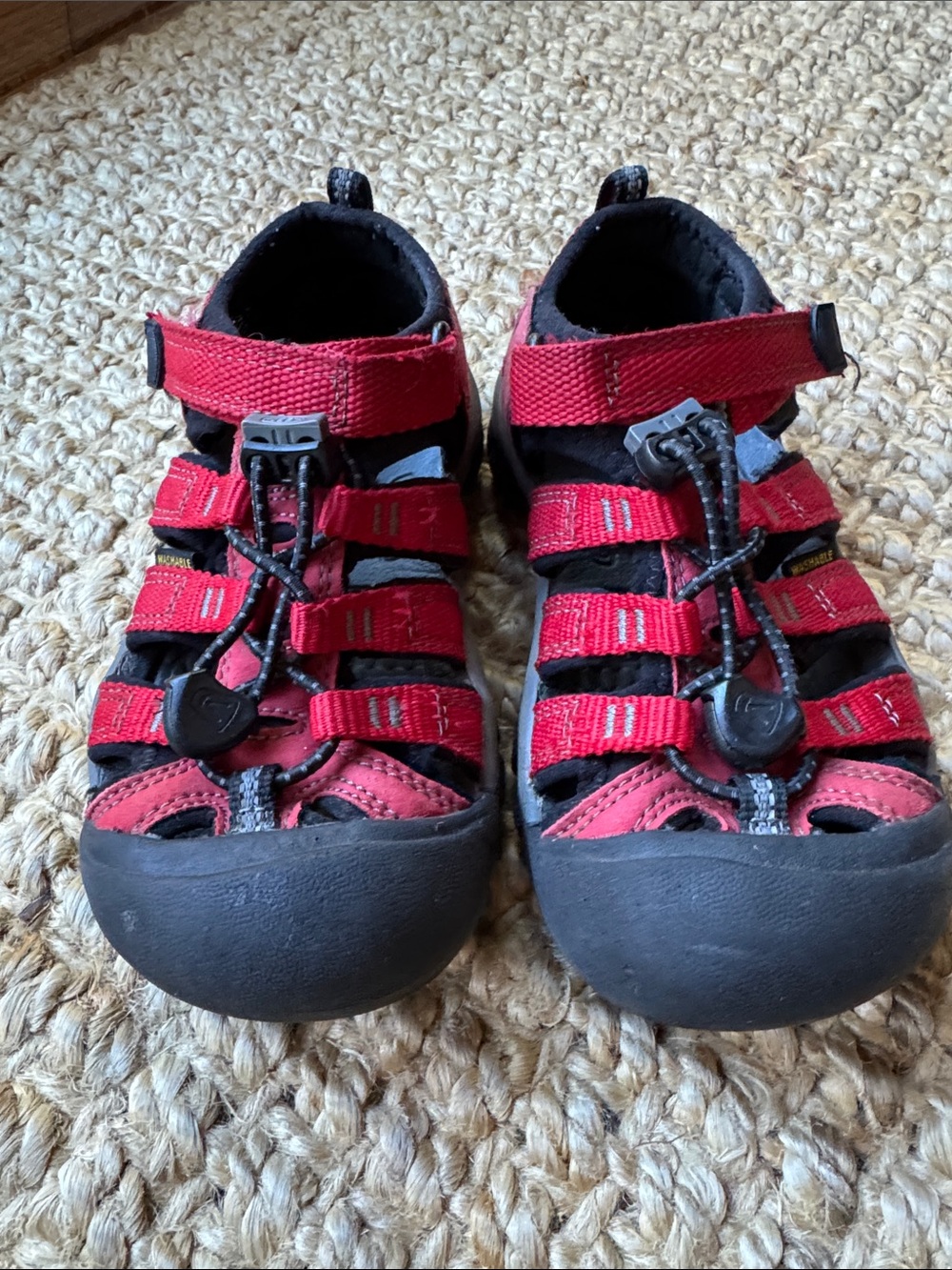 Keen - Little Kids -Red Outdoor Sandal Size 12